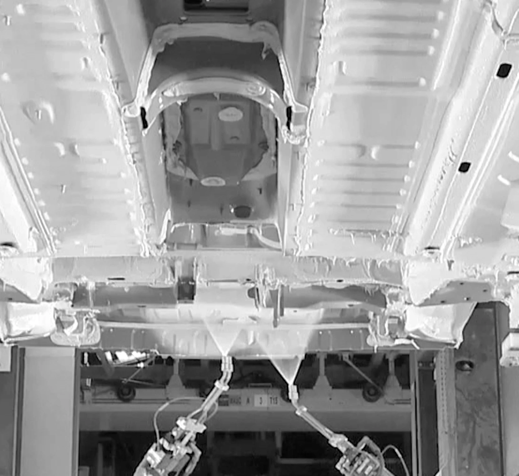 Underbed Caoting Robotic underbody and battery coating