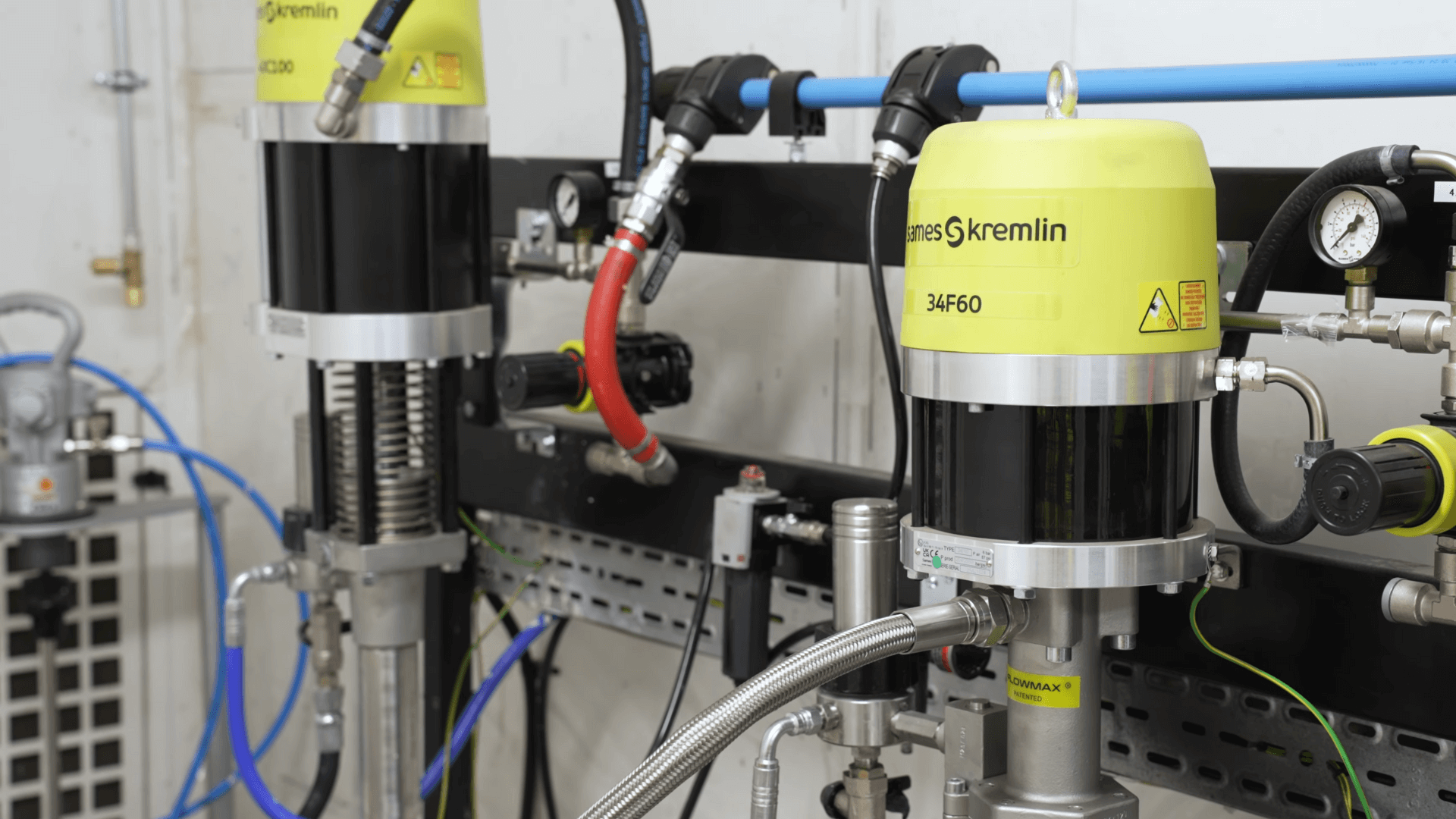 pompy lakiernicze Sames wykorzystywane w serwisie i naprawie instalacji lakierniczych