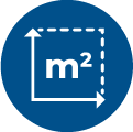 square meter icon