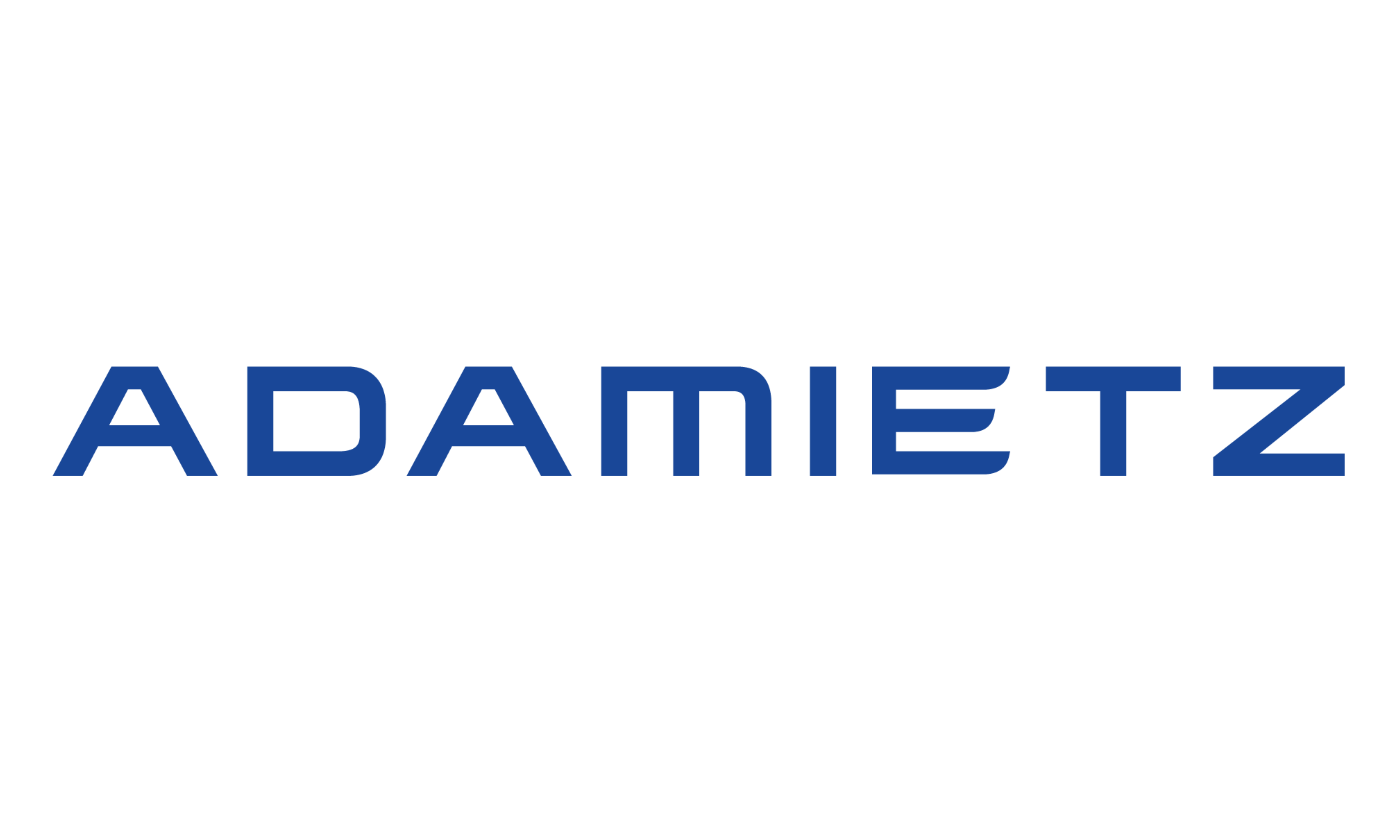 Logo firmy Adamietz – partnera wspierającego wydarzenie.