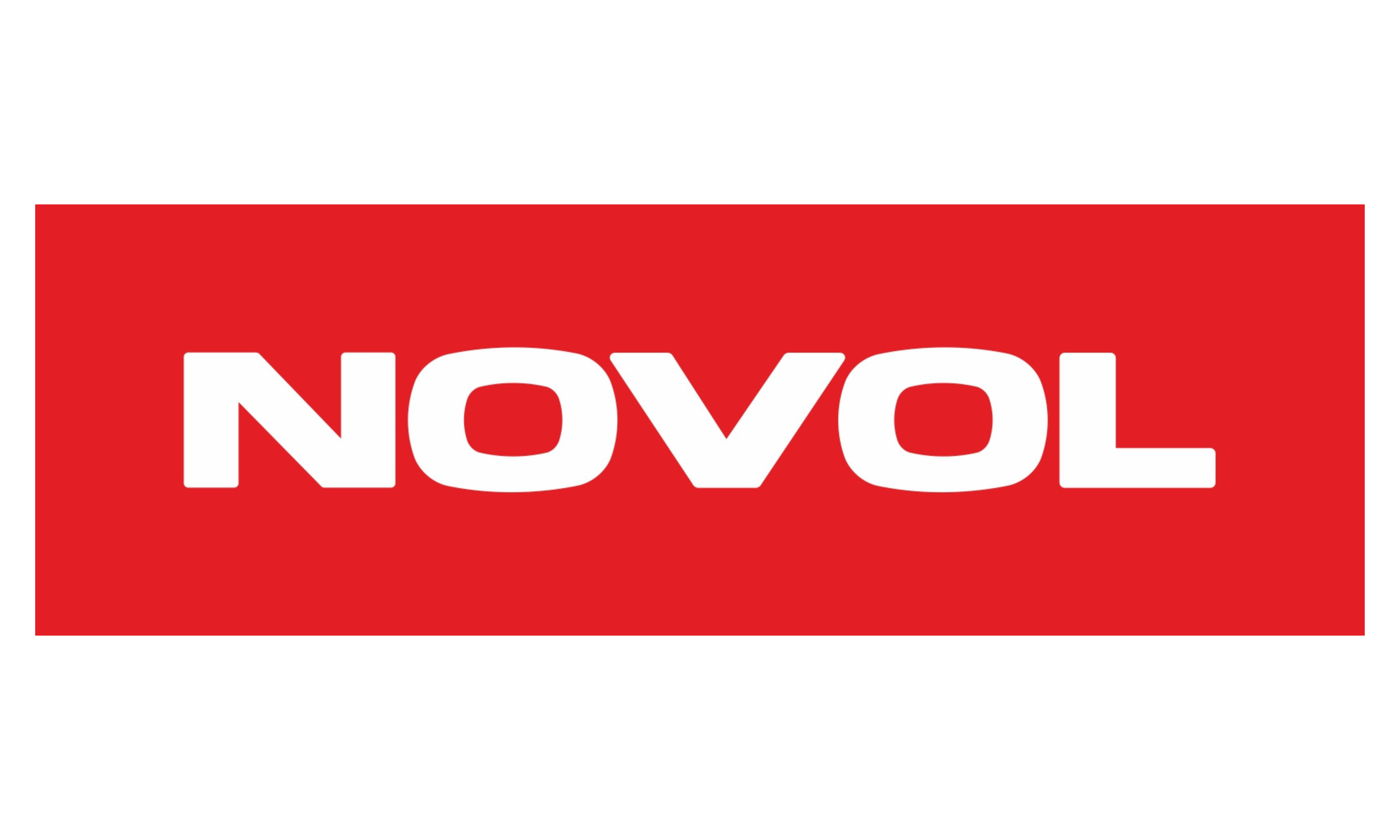 Logo firmy Novol – partnera strategicznego wydarzenia.