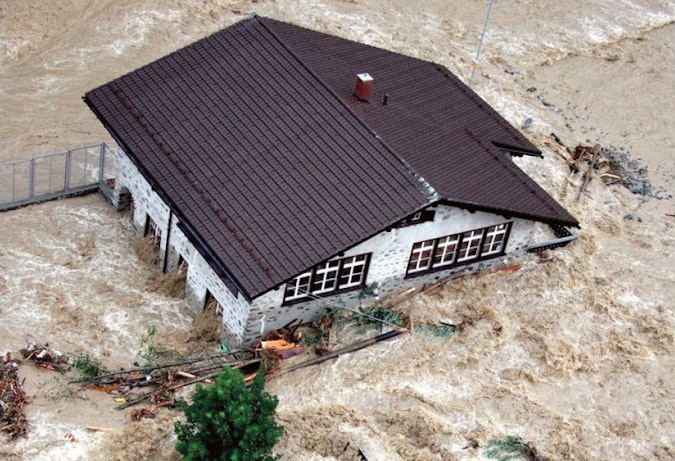 Titelbild Einladung Herbsttagung, Unwetter Klosters Titelbild Einladung Herbsttagung, Unwetter Klosters
