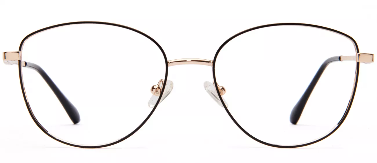 Nyra glasses in BLACK/GOLD