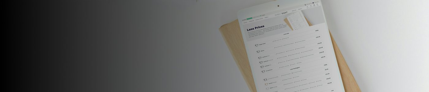 Direct Sight Lens Price List