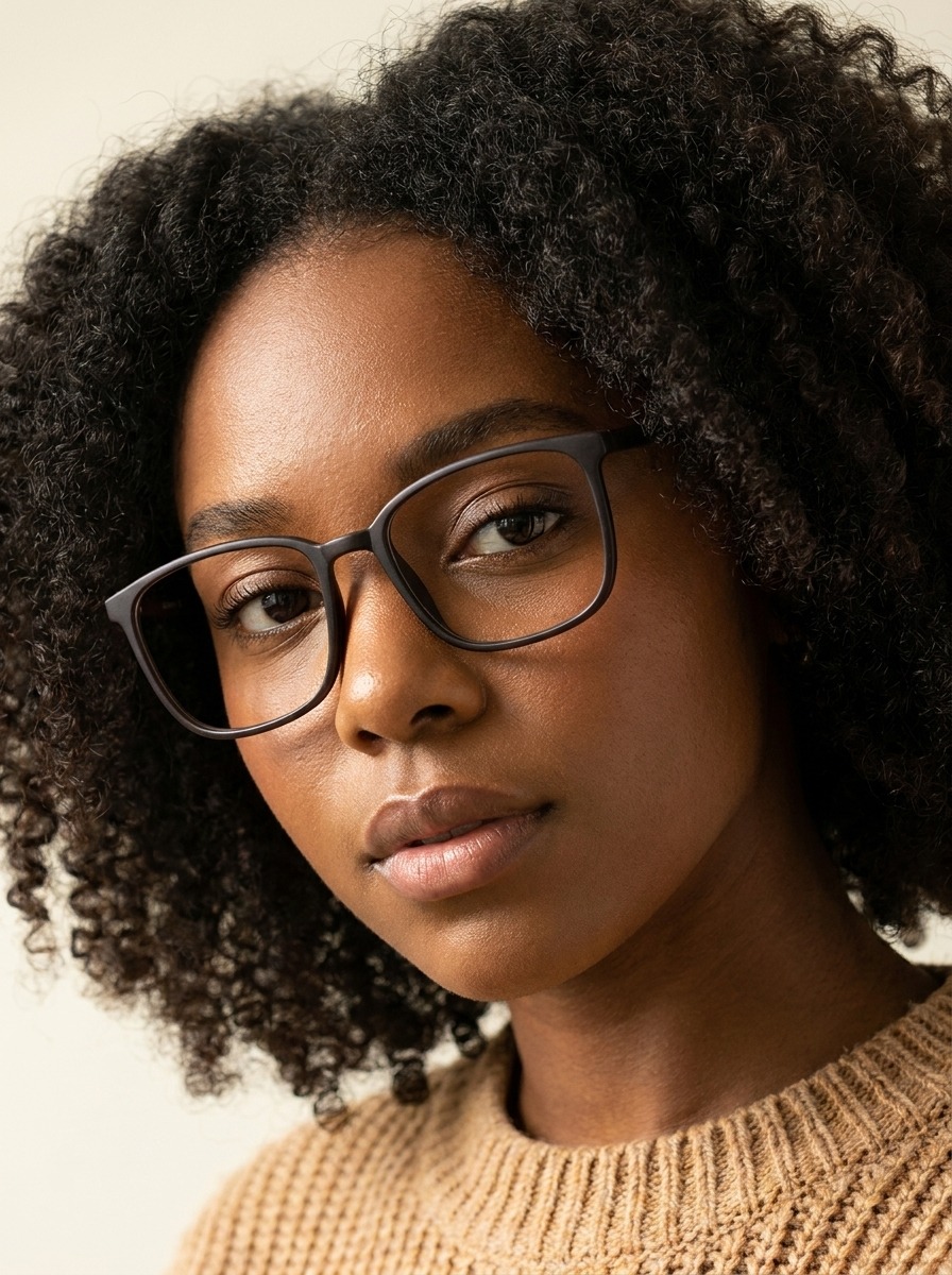 Model wearing Alto glasses