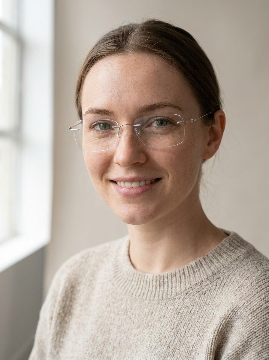 Model wearing Magic glasses