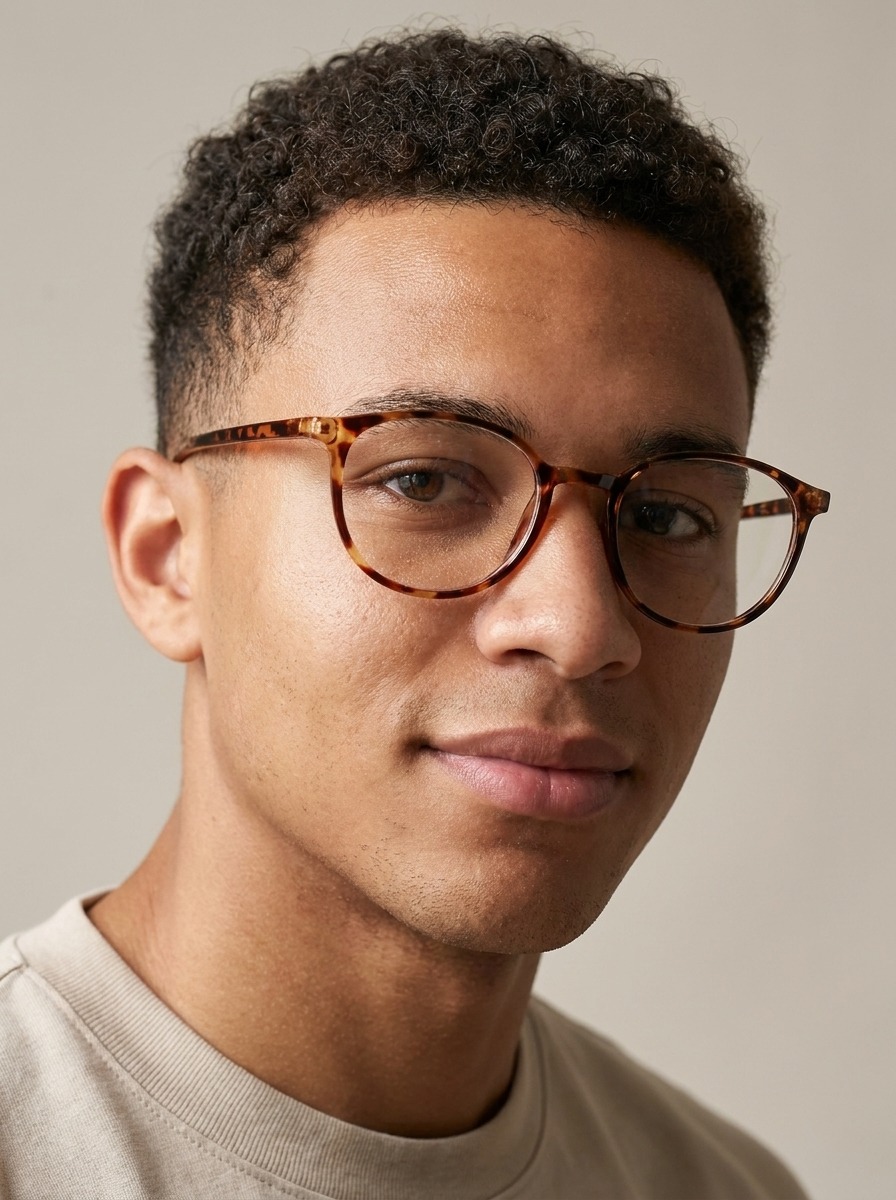 Man wearing Milo glasses