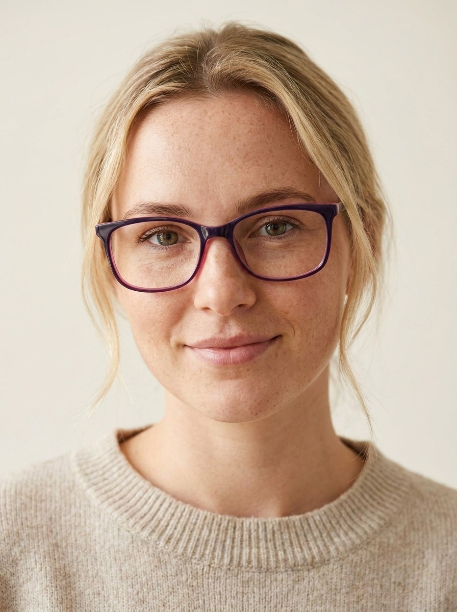 Model wearing Shelby   glasses