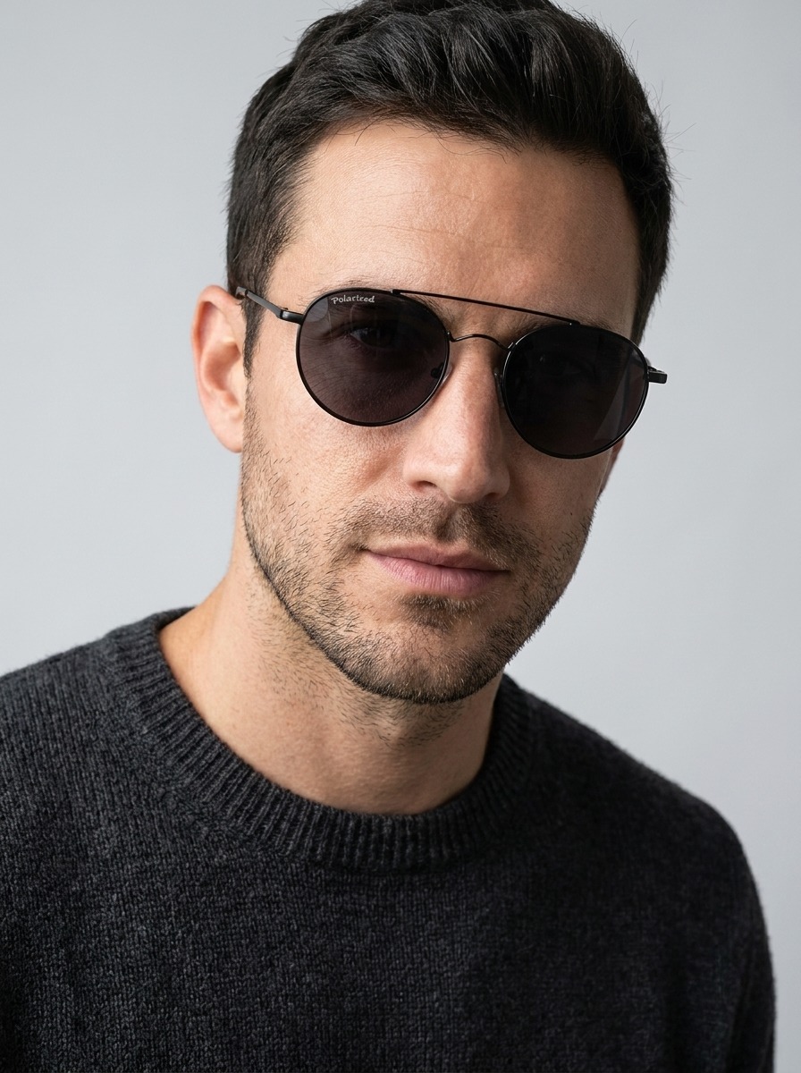 Man wearing Rivo glasses