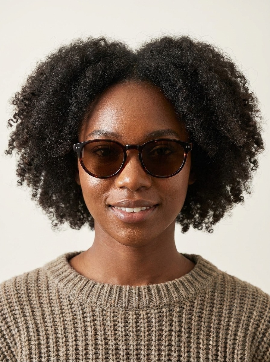 Model wearing Harry-sun glasses