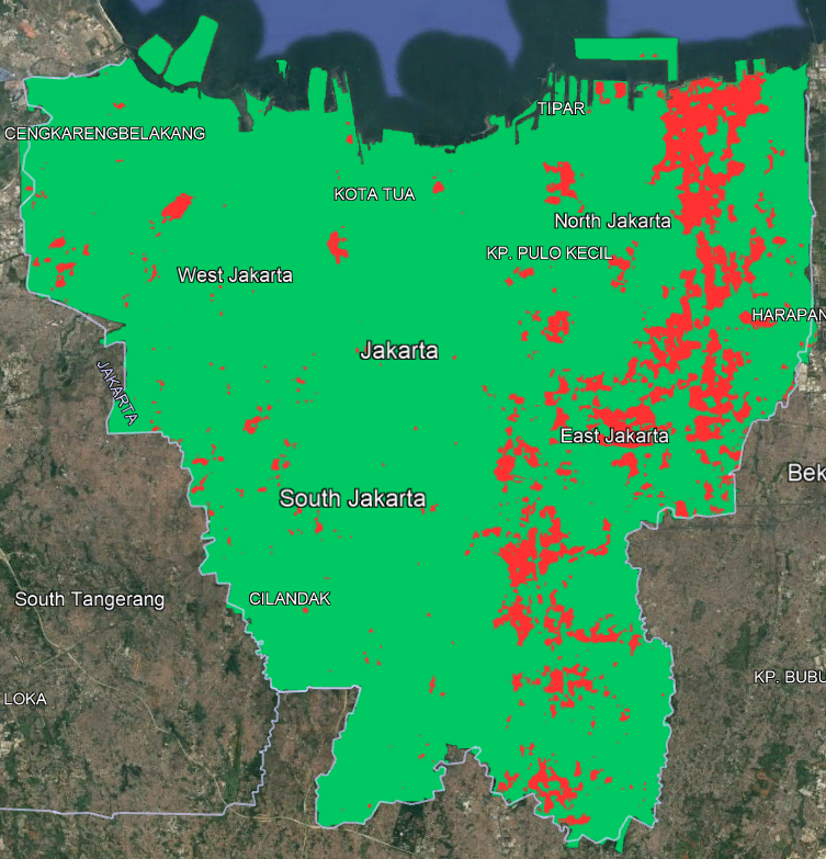 Jakarta UHI Spatiotemporal Modeling
