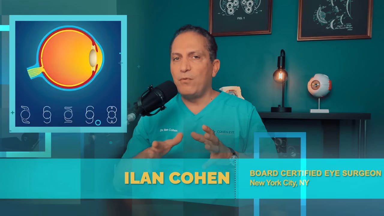 Dr. Cohen speaking about cataract lenses