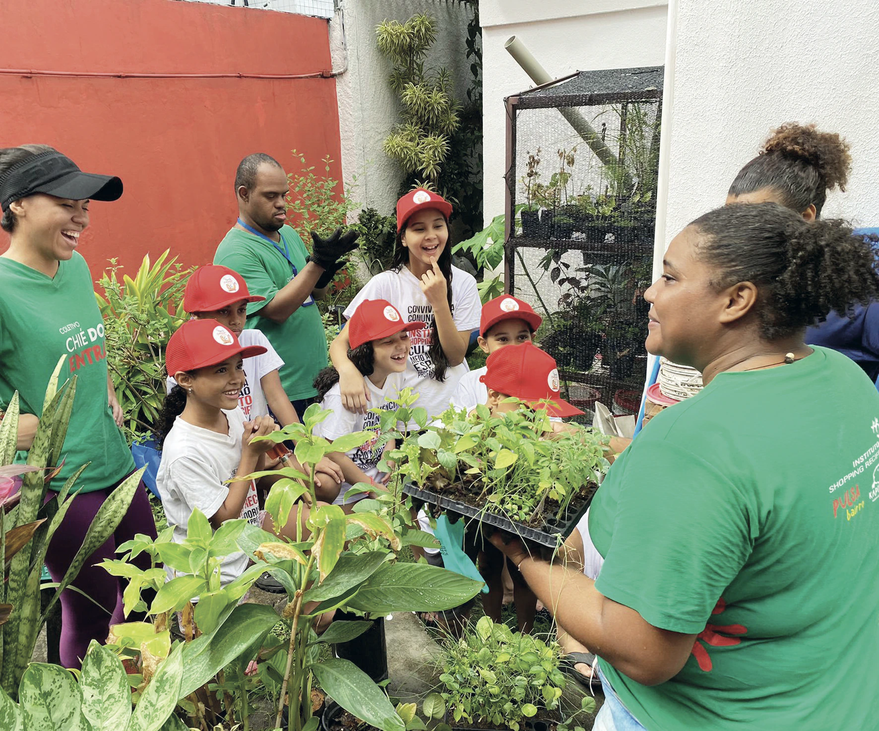 Imagem da página de projetos