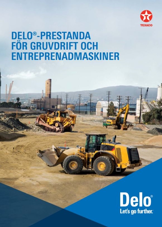 Delo Prestanda för gruvdrift och entreprenadmaskiner