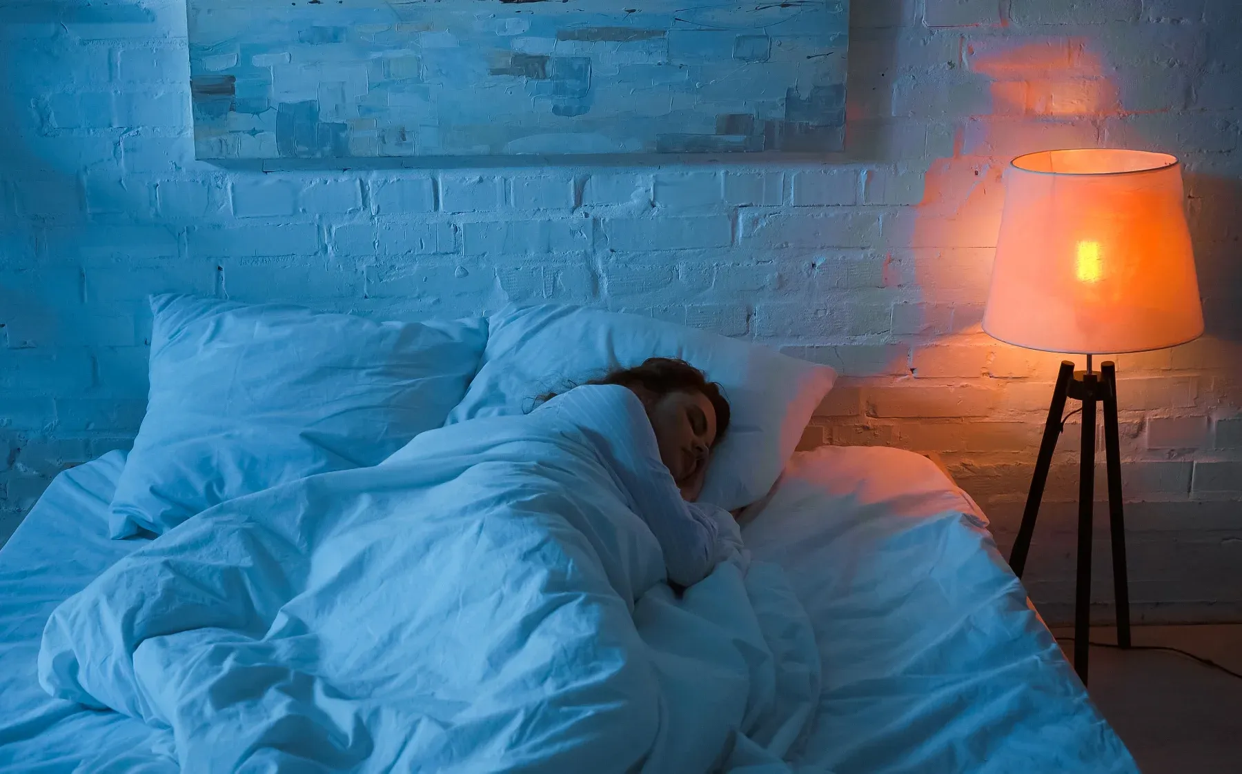 Sleeping with the lights on