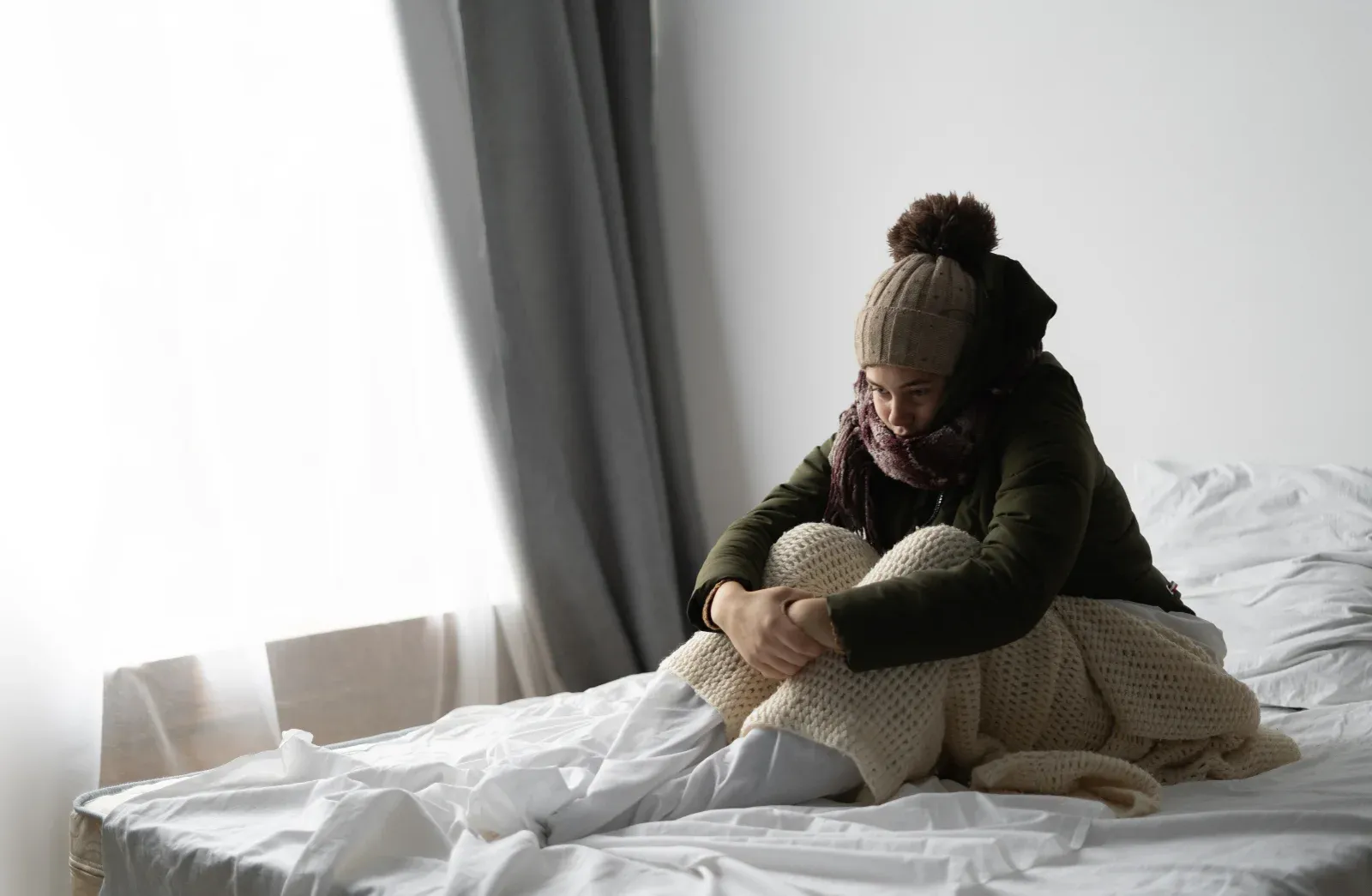 Staying warm in your bed during winter