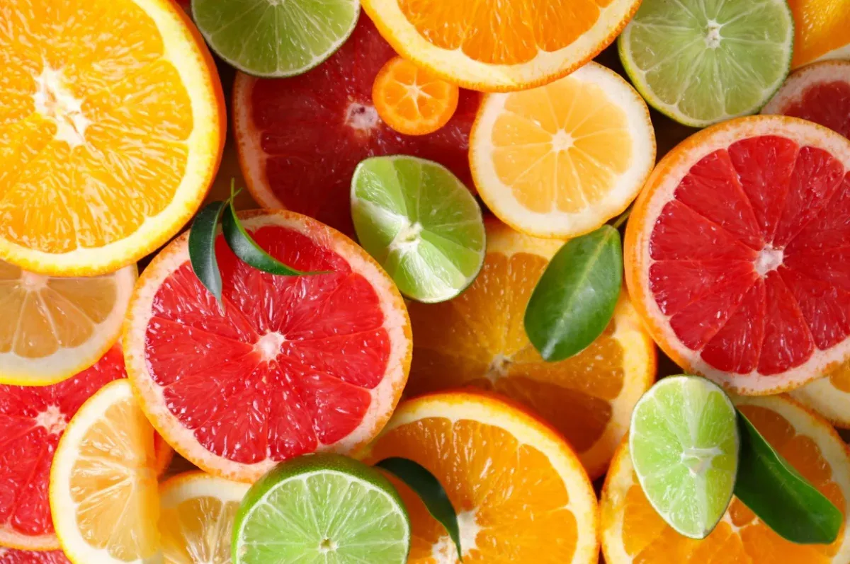 Oranges, limes, and other acidic foods