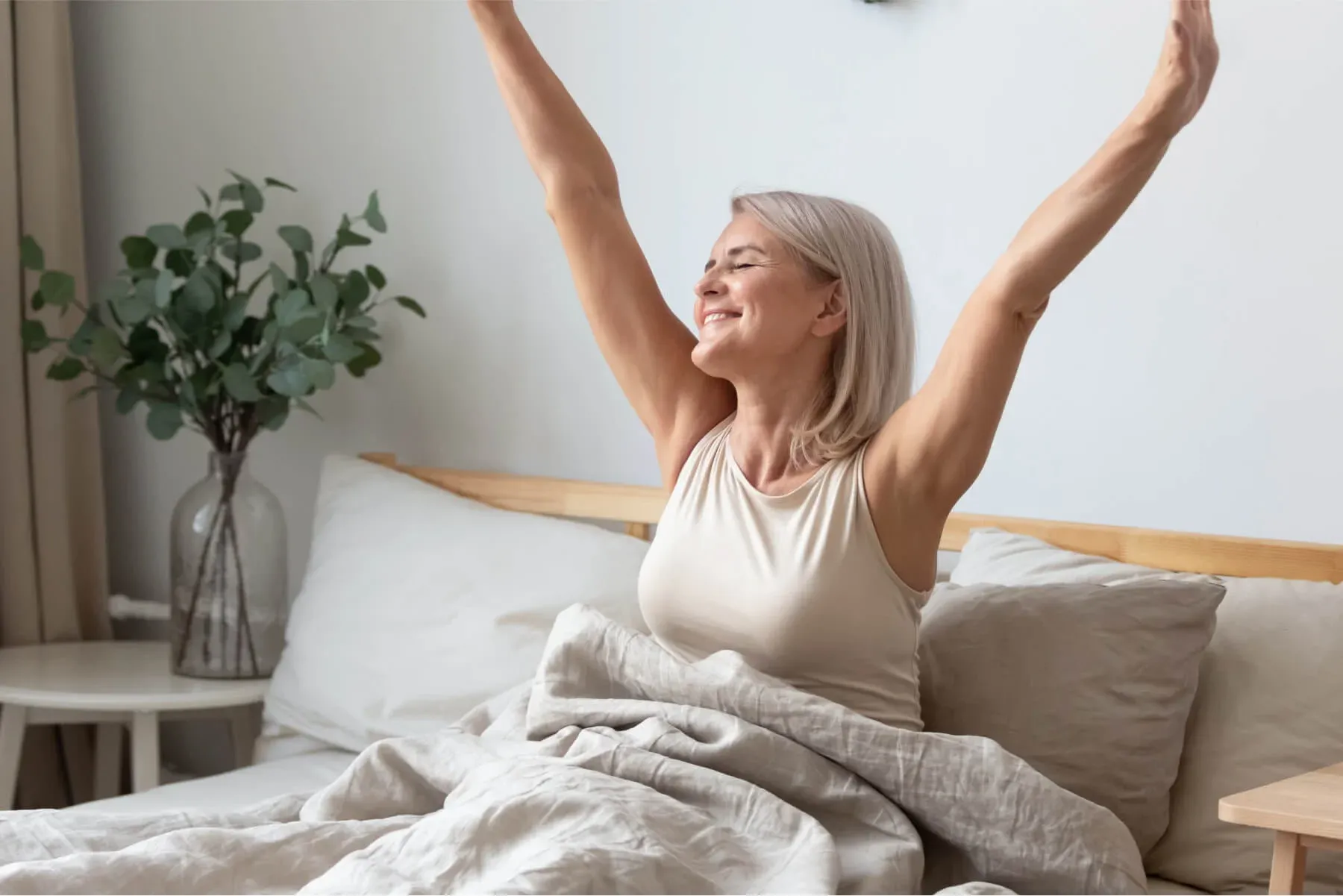 How to reduce women's hot flashes at night