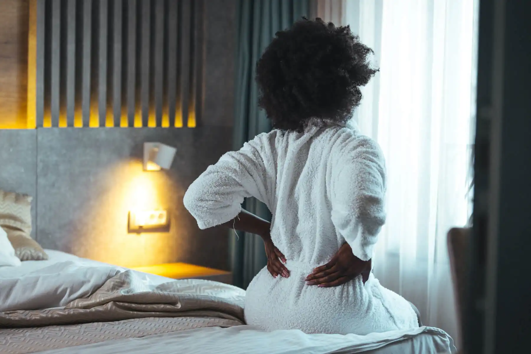 Sleeping with back pain