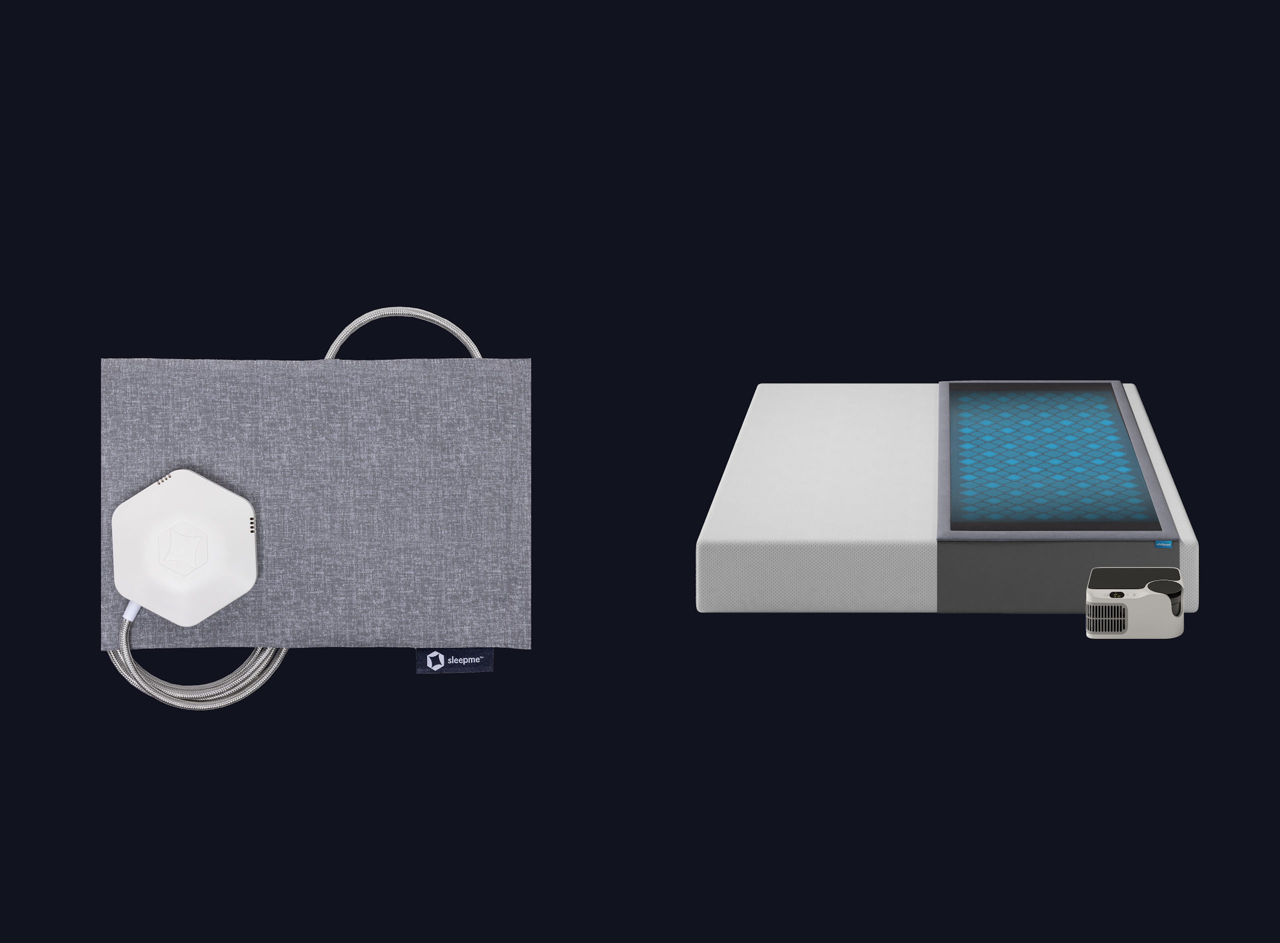 image of sleep tracker and chilipad