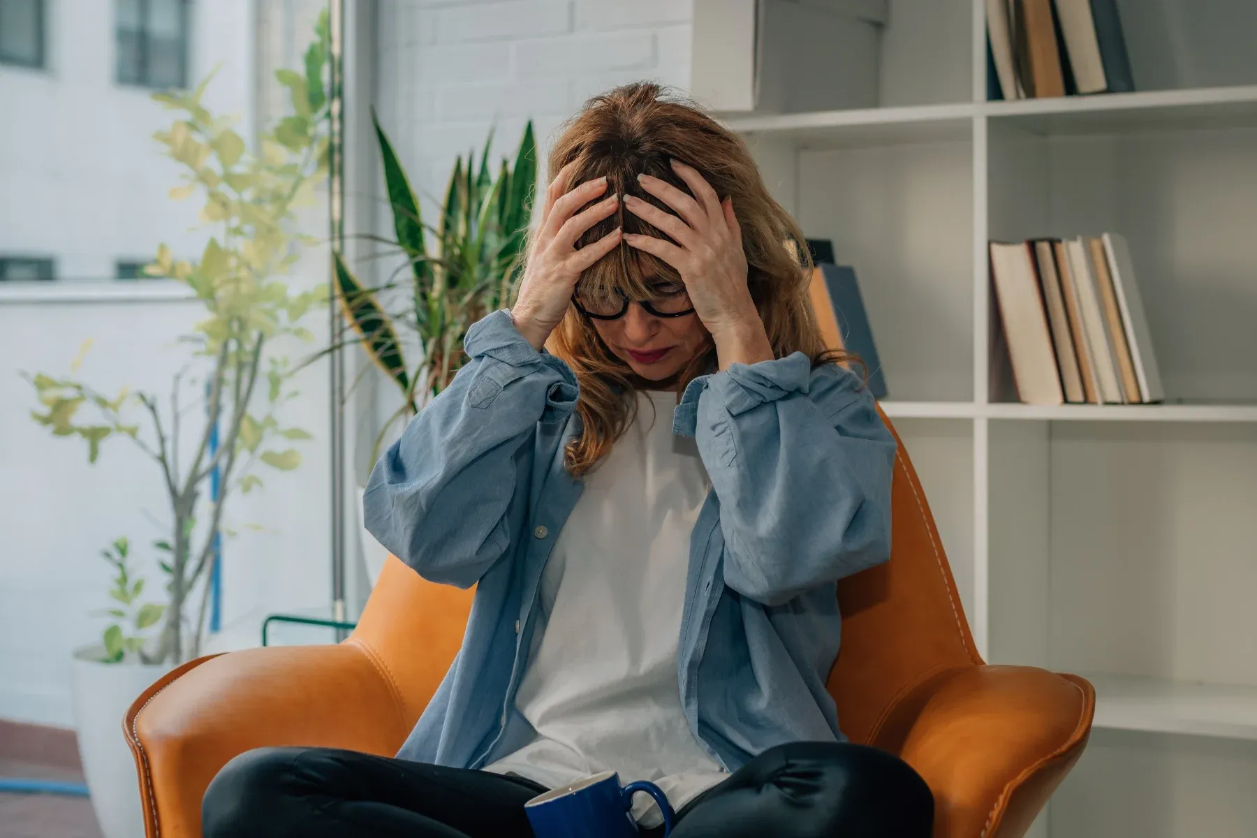 Women with menopausal symptoms