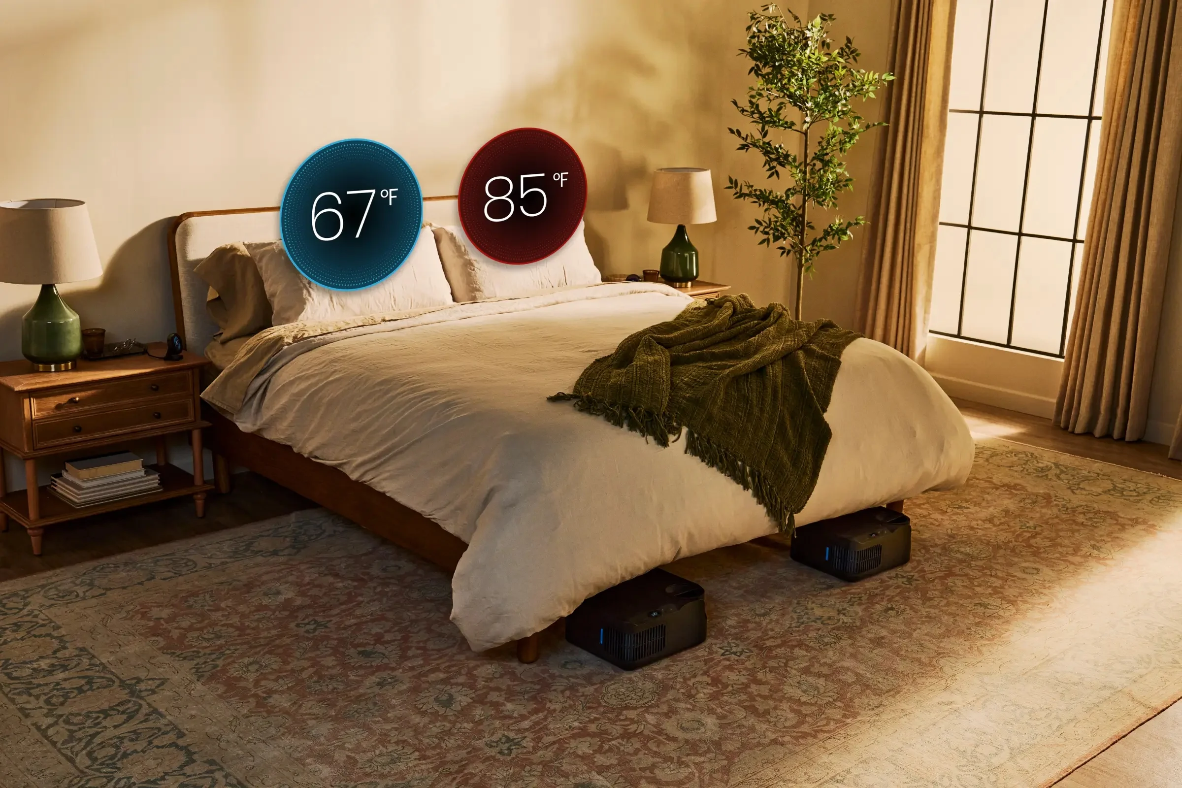 Chilipad dual temperature mattress topper