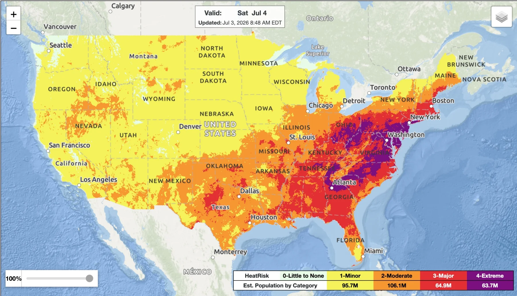 4th of July Weekend Heat Wave