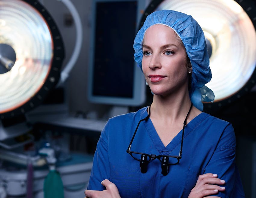 Dr. Allison in professional attire