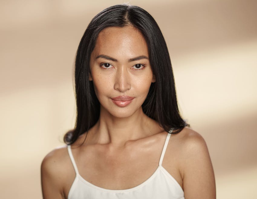 woman looking forward