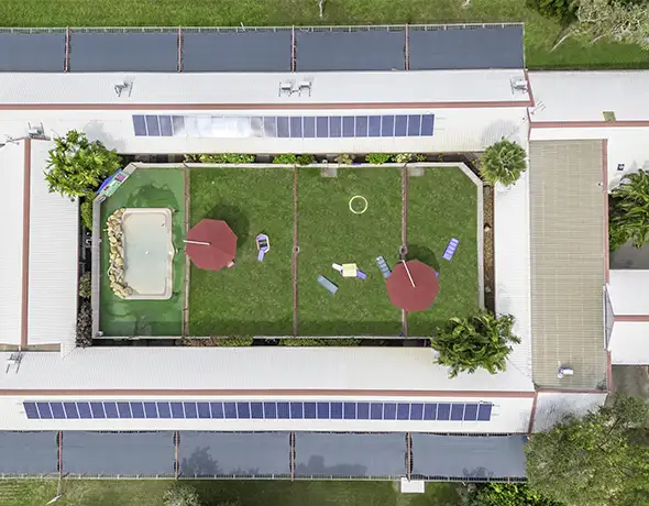 Aerial View of Pet Resorts Australia Townsville