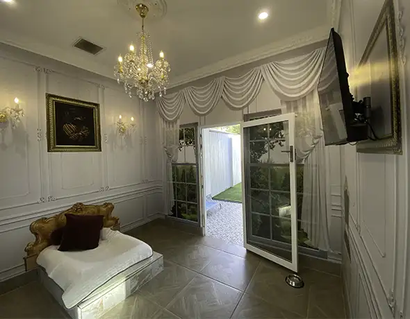 Luxurious Royal Suite at Pet Resorts Australia Eumundi