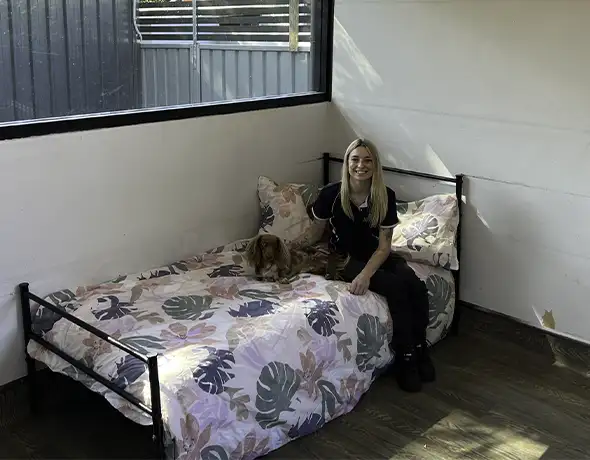 Cosy Stay in Premium Dog Suite with Carer