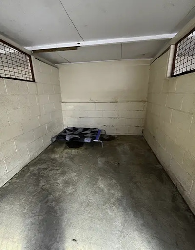 The large dog guest room at Welcome Kennels and Cattery