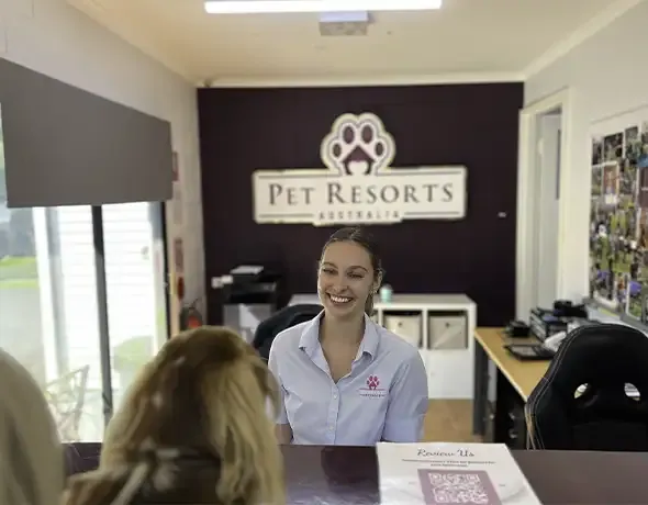 Ready to greet you with a friendly smile