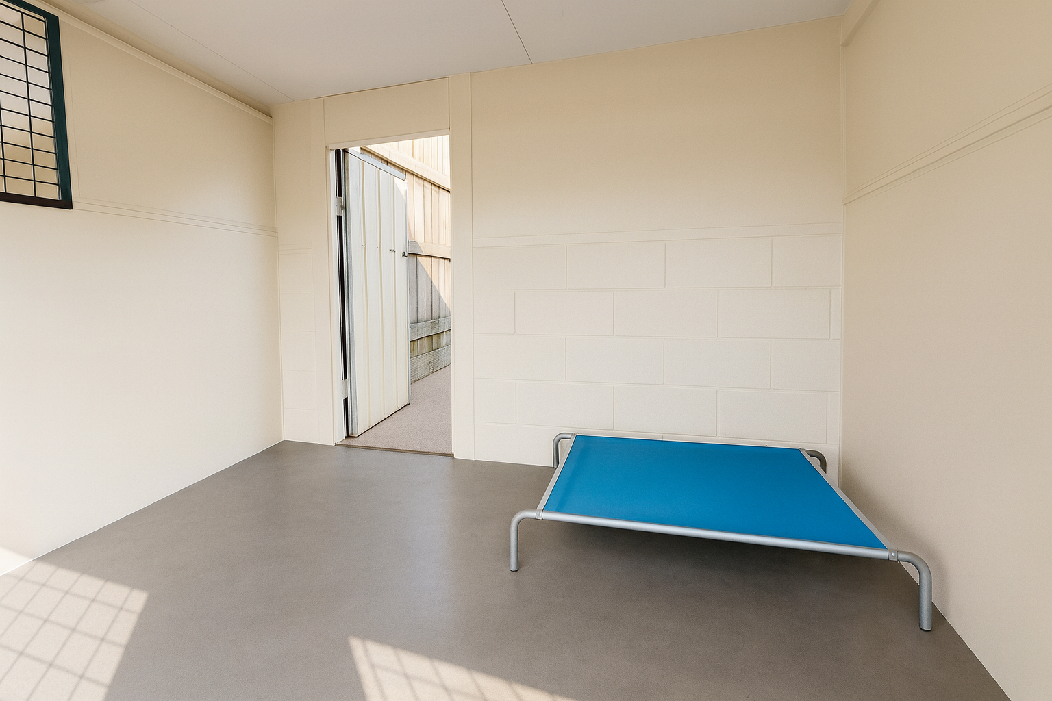 A private resort room for dogs