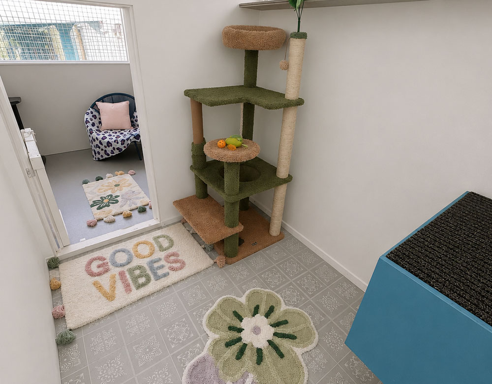Cat Cattery Verandah Room Standard