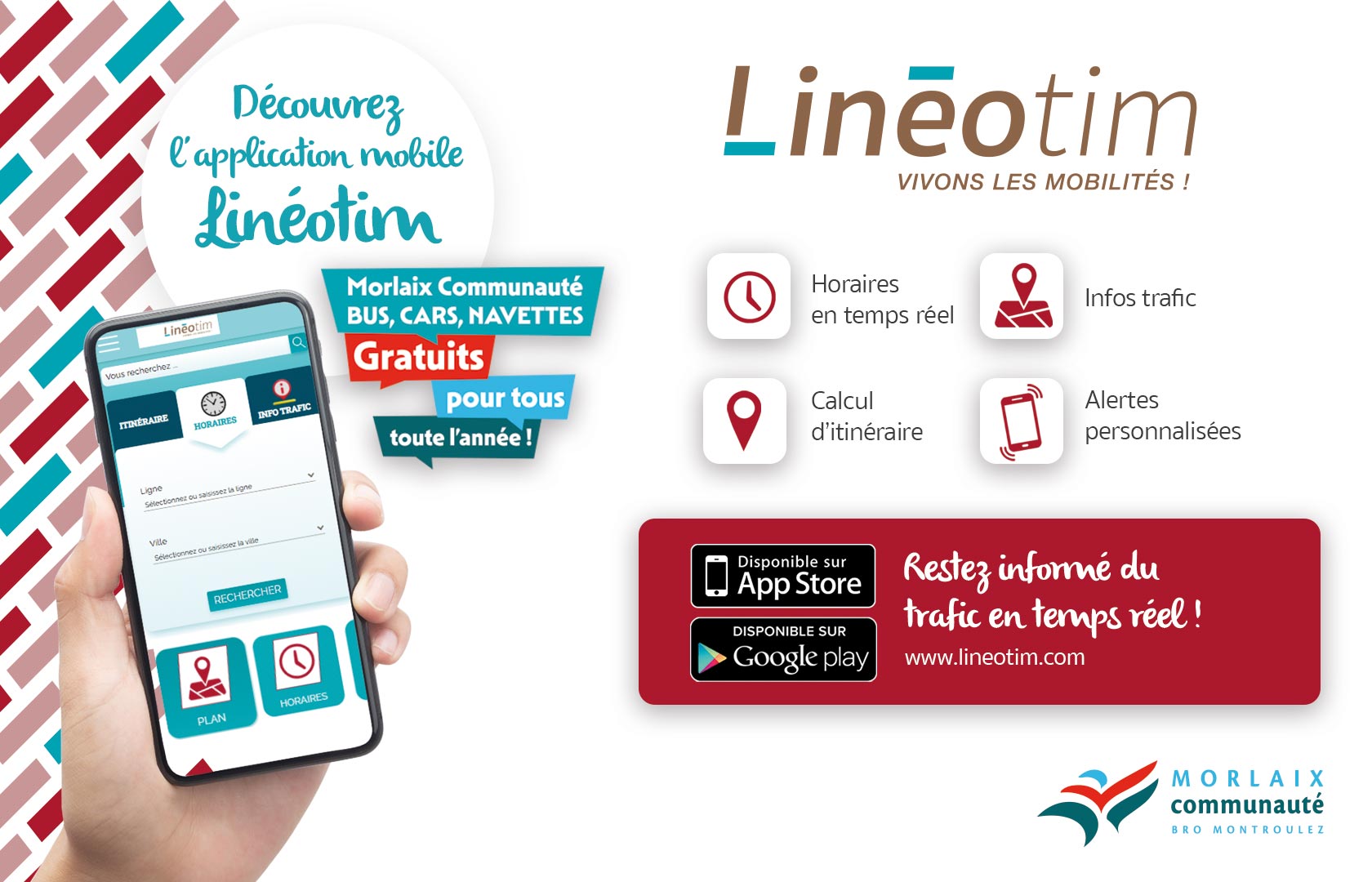 Application mobile Linéotim