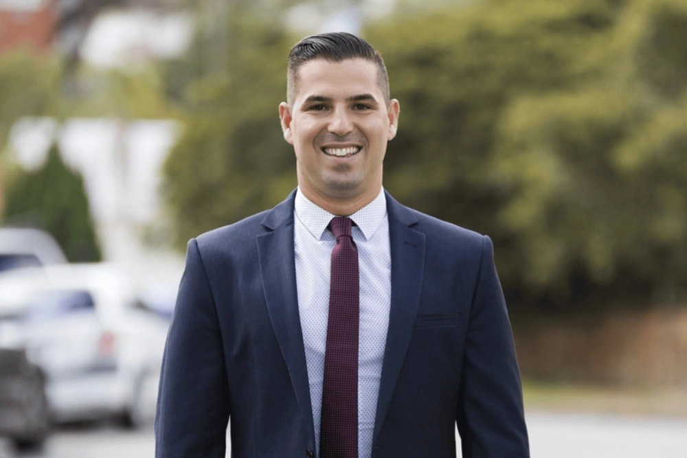  David Carrozza kicking goals for Beyond Blue