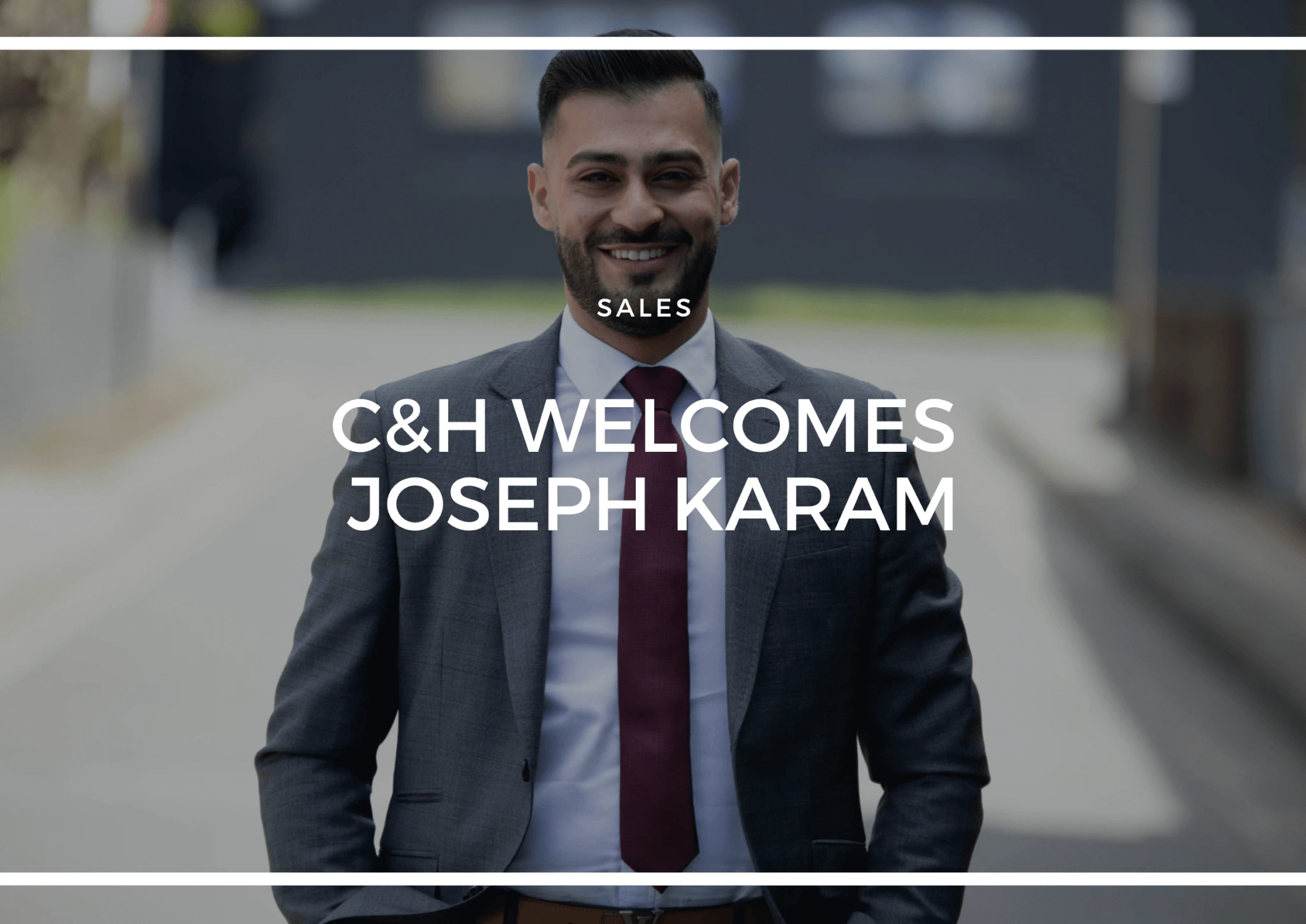 WELCOMING LOCAL JOSEPH KARAM TO THE MARRICKVILLE OFFICE