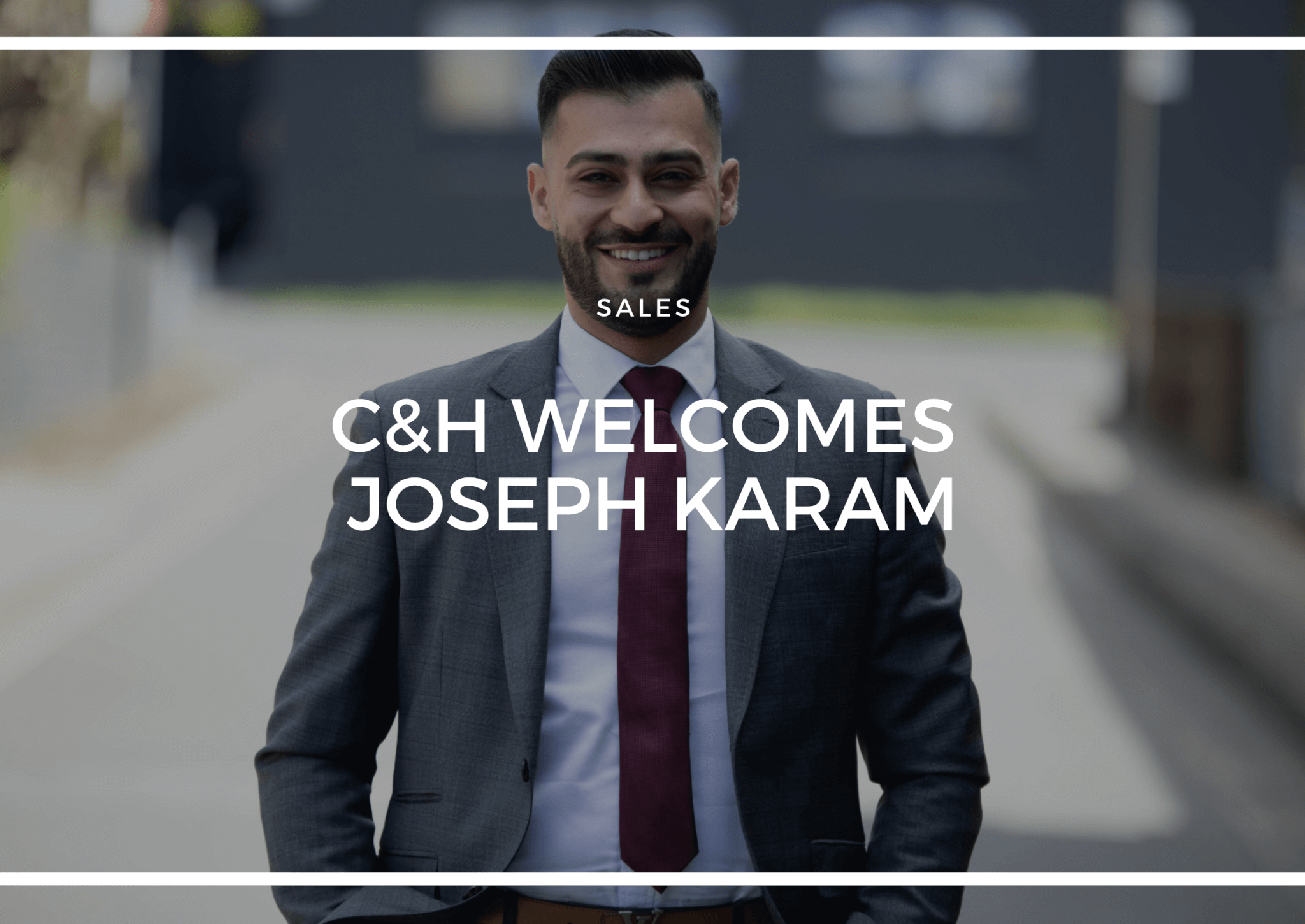 WELCOMING LOCAL JOSEPH KARAM TO THE MARRICKVILLE OFFICE