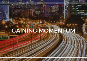 TIME TO RIDE MARKET'S WAVE OF MOMENTUM