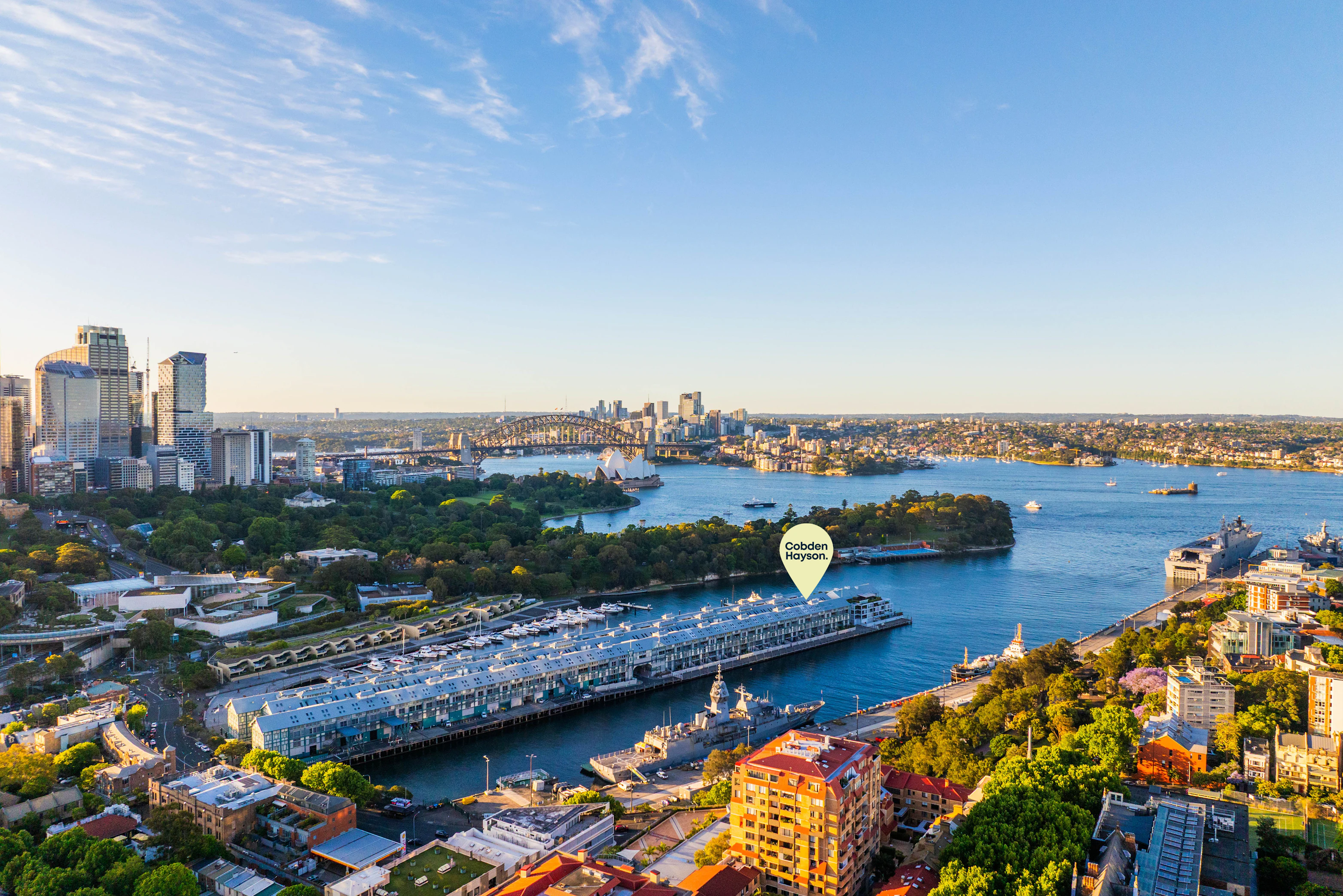 A super-yacht state of mind on finger wharf – 222/6E Cowper Wharf Roadway, Woolloomooloo