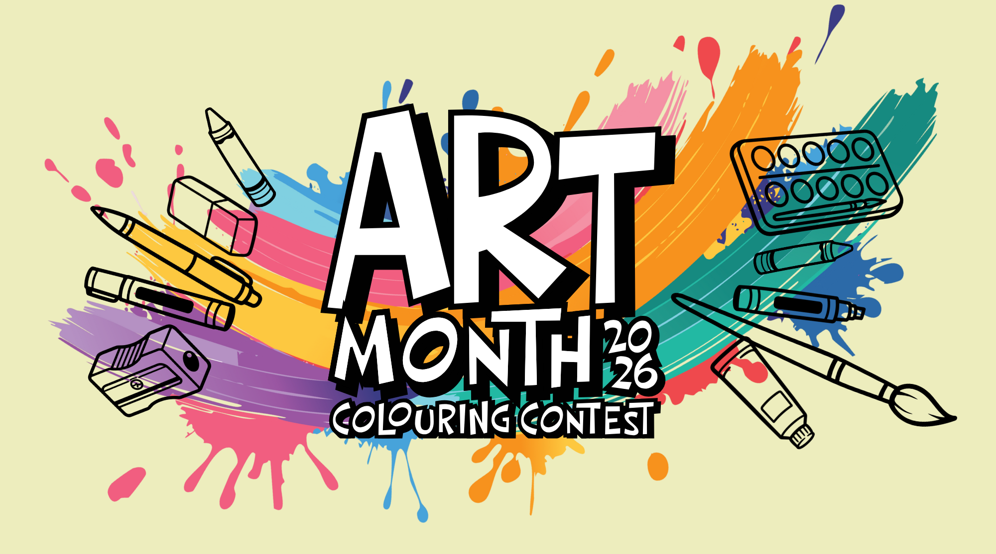 Art Month 2026: Colouring in our community