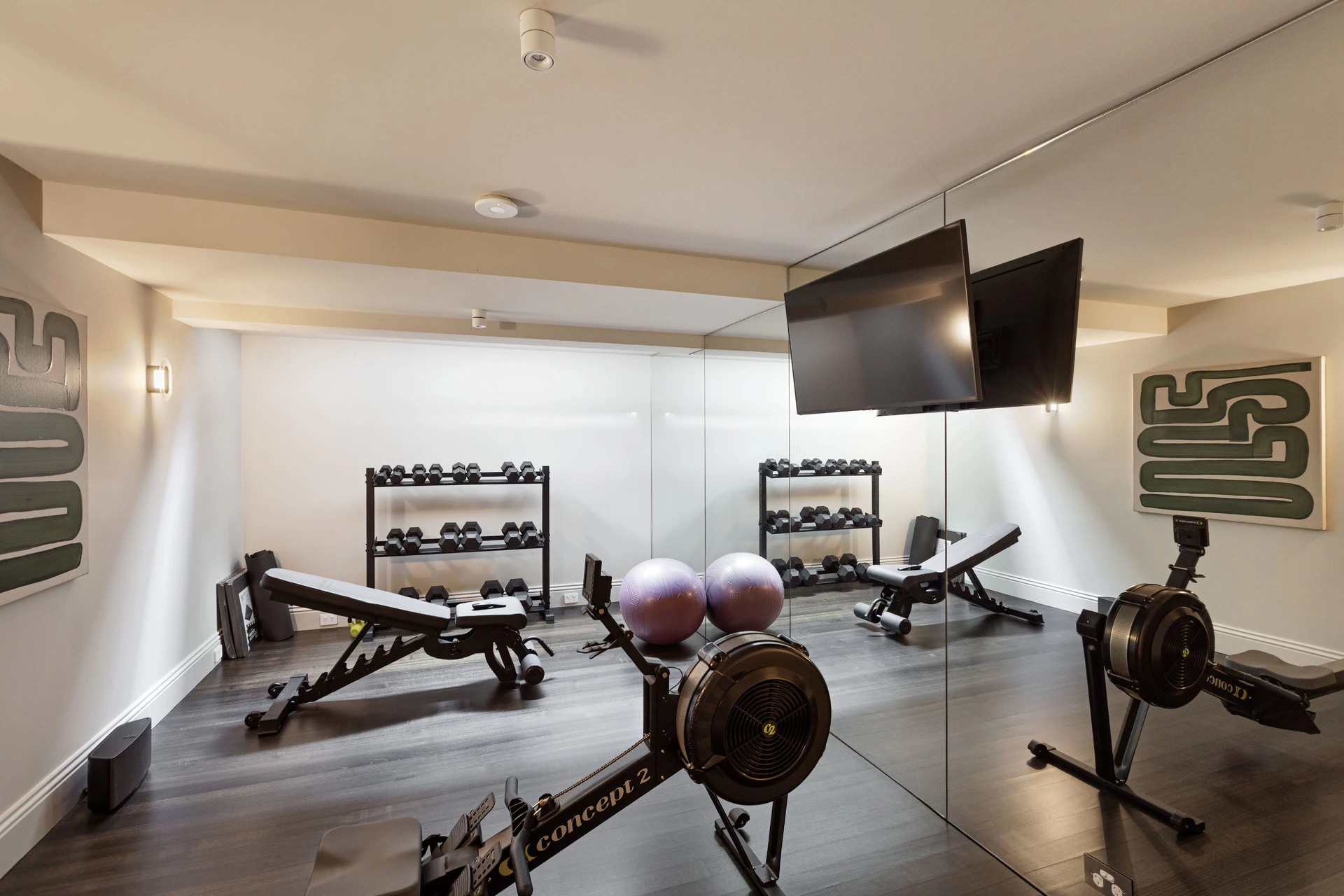 working out