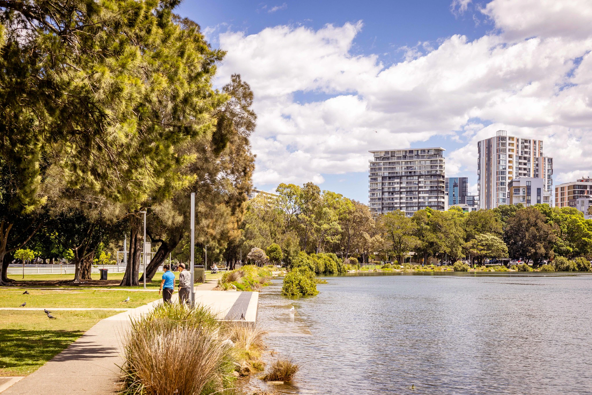 The property market isn't stopping. Life goes on.