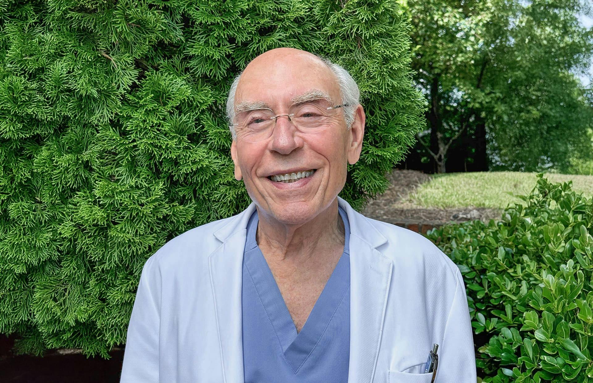 Dr. Greenberg smiling