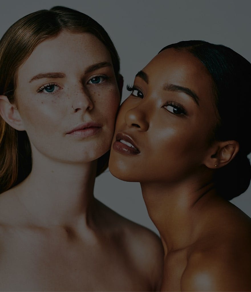 two beautiful women