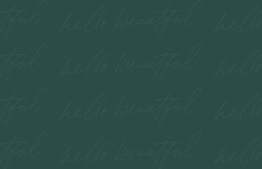hello beautiful text