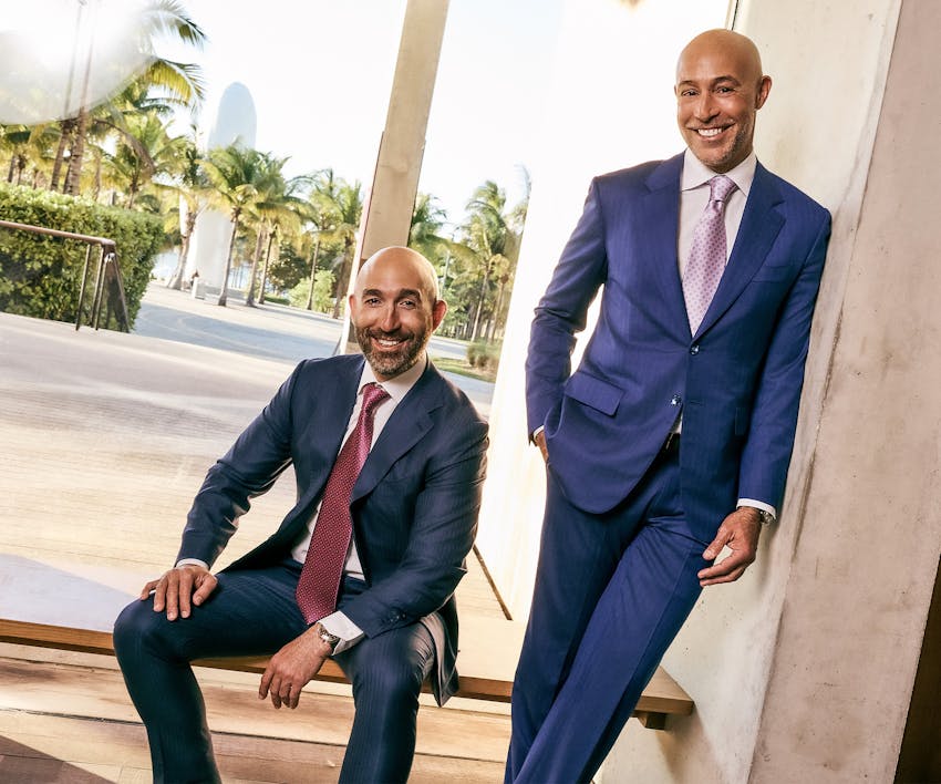 Lawyers laughing
