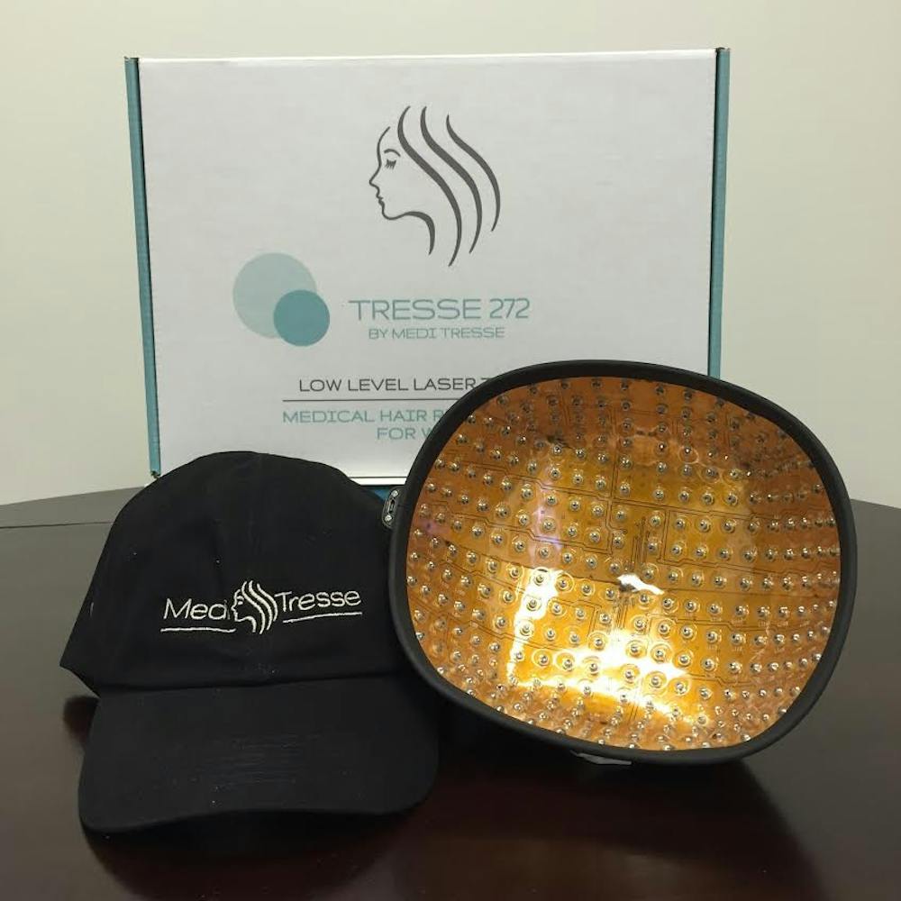 Medi Tresse laser cap for female hair loss.